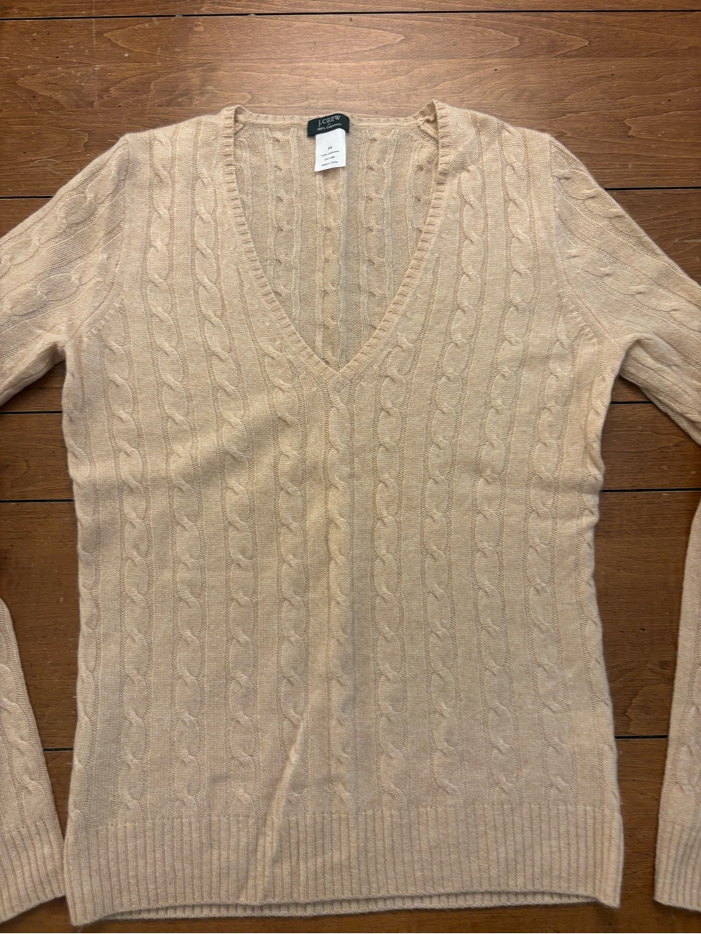 J Crew Women’s Cashmere V neck sweater XS
